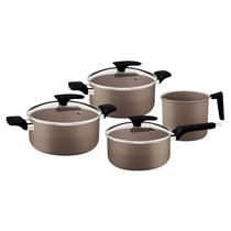 Jogo De Panelas Kit 4 Peças Antiaderente Tramontina Milzo