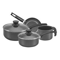 Jogo De Panelas Magnific 4 Peças Antiaderente Grafite Panelux