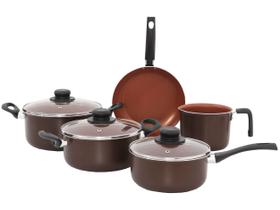 Jogo de Panelas Multiflon Antiaderente de Alumínio