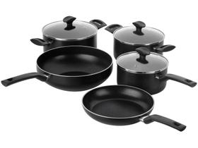 Jogo de Panelas Multiflon Antiaderente de Alumínio