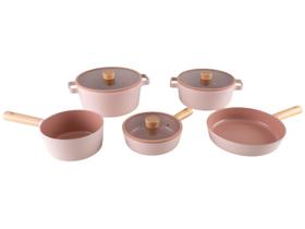 Jogo de Panelas Neoflam Revestimento Cerâmico de Alumínio 5 Peças Fika