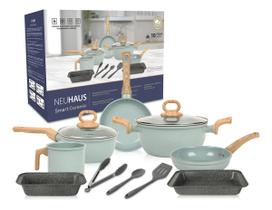 Jogo de Panelas Neuhaus 10 Peças Indução Smart Ceramic