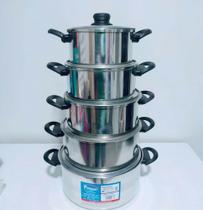 Jogo de Panelas Potiguar Polídas 5 Peças