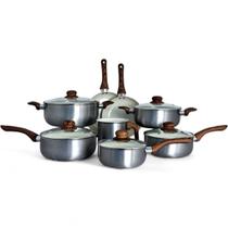 Jogo de panelas revestimento ceramica antiaderente