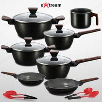 Jogo de Panelas Revestimento Ceramica Indução 11 peças Extream Jogo de Panelas Revestimento Ceramica Indução 11 peças Extream