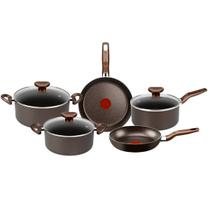 Jogo de Panelas Rochedo Expert 5 Peças Chocolate Revestimento Antiaderente Jogo de Panelas Rochedo Expert 5 Peças Chocolate Revestimento Antiaderente