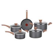 Jogo de Panelas Rochedo Natural Stone 5 peças Jogo de Panelas Rochedo Natural Stone 5 peças