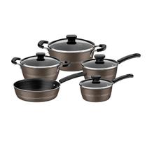 Jogo de Panelas Sicília 5 Peças Alumínio Avelã Tramontina 20499615