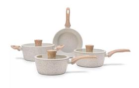 Jogo de Panelas Sirius 4 Peças Vanilla Brinox - 4814/100 Jogo de Panelas Sirius 4 Peças Vanilla Brinox - 4814/100