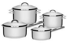 Jogo De Panelas Solar 4 Peças Inox Tramontina 65510/760