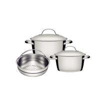 Jogo de Panelas Tramontina Allegra 3 Peças Jogo de Panelas Tramontina Allegra 3 Peças