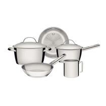 Jogo De Panelas Tramontina Allegra Em Aço Inox Com Fundo Triplo 5 Peças Tramontina Jogo De Panelas Tramontina Allegra Em Aço Inox Com Fundo Triplo 5 Peças Tramontina