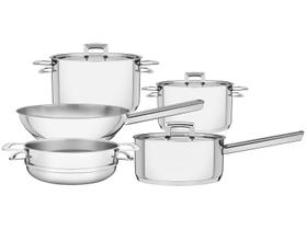 Jogo de Panelas Tramontina Brava 65400/010 Inox