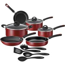 Jogo de Panelas Tramontina C/ Utensílios Everyday 10 Pç