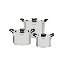 Jogo de Panelas Tramontina Grano 3 Peças Jogo de Panelas Tramontina Grano 3 Peças