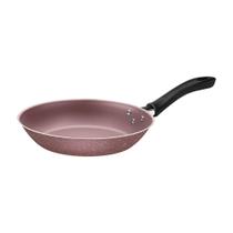 Jogo de Panelas Tramontina Linz em Aluminio com Revestimento Interno e Externo em Antiaderente Starflon Max Rosa 04 Peça