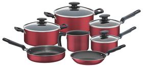 Jogo de Panelas Tramontina Loreto em Alumínio com Revestimento Interno e Externo Antiaderente Starfl