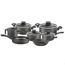Jogo de Panelas Tramontina Paris Alumínio Chumbo 7 Peças