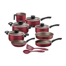 Jogo de Panelas Tramontina Paris Alumínio Starflon Max 10pç