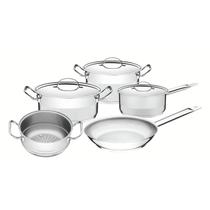 Jogo de Panelas Tramontina Professional em Aço Inox 5 Peças