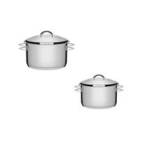 Jogo de Panelas Tramontina Solar 2 Peças Jogo de Panelas Tramontina Solar 2 Peças