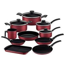 Jogo De Panelas Turim 10 Peças Kit Cozinha Antiaderente Starflon - TRAMONTINA