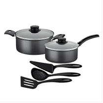 Jogo de Panelas Turim Alumínio Chumbo Antiaderente e Utensílios Ability - Tramontina