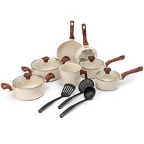 Jogo De Panelas Vanilla 10 Peças 2.0Mm Revestimento Cerâmico