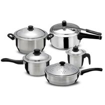 Jogo de panelas versátil - 5 peças Jogo de panelas versátil - 5 peças