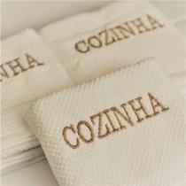 Jogo de Pano de Copa Buddemeyer Quadriculado Branco Jogo de Pano de Copa Buddemeyer Quadriculado Branco