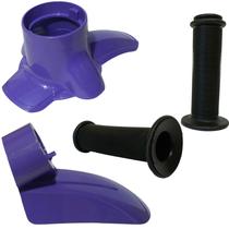 Jogo de Para-Lamas punho para Bicicletas do aro 14 Nathor COR:ROXO