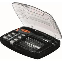 Jogo de Parafusar Black Decker com Chave Catraca + Maleta 40 Peças A7062