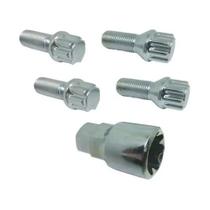 Jogo De Parafuso De Roda Anti-furto Fiat 4 pcs Vinhepar