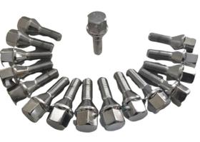 Jogo de Parafuso de Roda Cromado Fiat Tipo 16 peças - ITAP