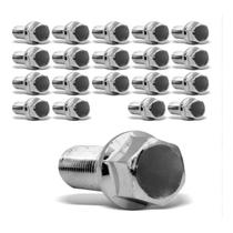 Jogo de Parafuso de Roda Cromado Longo Fusca e Brasília 16 unidades- ITAP