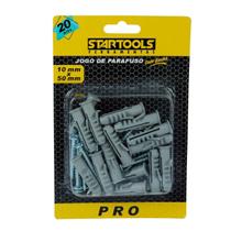 Jogo de parafusos com bucha 10 mm x 50 mm Jogo de parafusos com bucha 10 mm x 50 mm