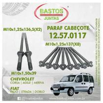 Jogo de parafusos Fiat Stilo 2002 a 2011 BASTOS 12570117 Jogo de parafusos Fiat Stilo 2002 a 2011 BASTOS 12570117