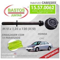 Jogo de parafusos Honda Civic 1991 a 2000 BASTOS 15570062