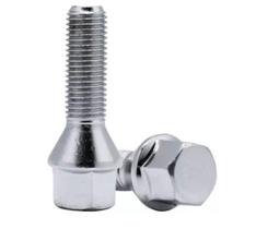 Jogo de Parafusos Roda Cromado Longo Corsa Corolla Gol Golf 16Parafusos- ITAP