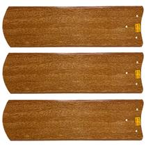 Jogo De Pas Mogno 3 Pçs Para Ventilador Vent Delta