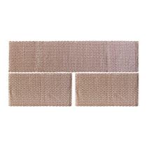 Jogo de Passadeira Tapetes 3 Peças Tear Marrocos 85% Algodão Ref.05