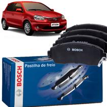 Jogo de Pastilha de Freio Original Bosch Dianteiro para Etios 1.3 e 1.5 2012 Até 2021 Jogo de Pastilha de Freio Original Bosch Dianteiro para Etios 1.3 e 1.5 2012 Até 2021