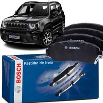 Jogo de Pastilha de Freio Original Bosch Dianteiro para Jeep Renegade 2015 Em diante 1.8 Flex 2.0 Diesel 1.3 Turbo