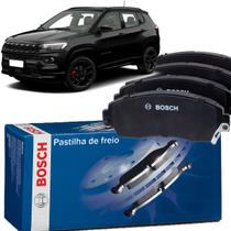 Jogo de Pastilha de Freio Original Bosch Traseiro para Compass 2017 Em Diante Compatível com 2.0 Flex 1.3 Turbo 2.0 Diesel Jogo de Pastilha de Freio Original Bosch Traseiro para Compass 2017 Em Diante Compatível com 2.0 Flex 1.3 Turbo 2.0 Diesel