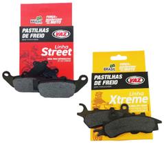 Jogo de Pastilha Freio Bros 160 Essd Combi Brake Cbs Dianteira Traseira Vaz Jogo de Pastilha Freio Bros 160 Essd Combi Brake Cbs Dianteira Traseira Vaz