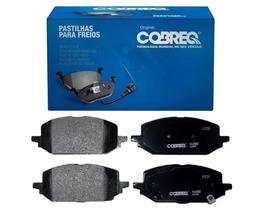 Jogo de Pastilha Freio Dianteira Original Cobreq Onix 1.0 2019 Em Diante