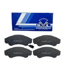 Jogo de Pastilhas de Freio Diant. SYL1204 P/ Ducato 2.3/2.8 JTD 2001&gt / Peugeot Boxer 2.8 HDI 2002&gt