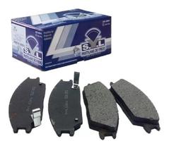 Jogo de pastilhas de freio dianteira accent excel scoupe jac j3 1.3 1.4 1.5 16v 1991 em dian syl1261