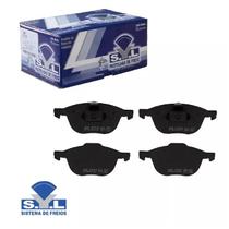 Jogo de pastilhas de freio dianteira ecosport focus volvo c30 c70 s40 v50 2001 em diante syl1212