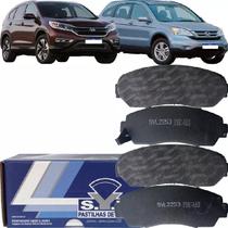 Jogo de pastilhas de freio dianteira, honda city, new fit, ex, exl, lx lxl, 1.5, 2009 a 2014 syl3251
